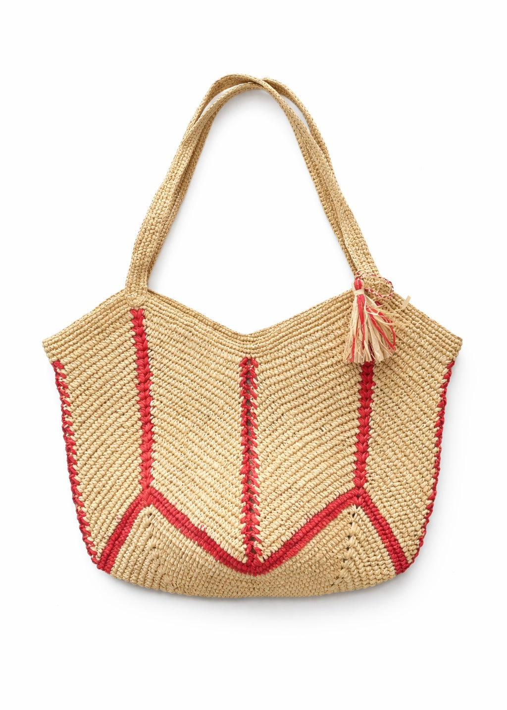 Jute Tasche 'Rot'