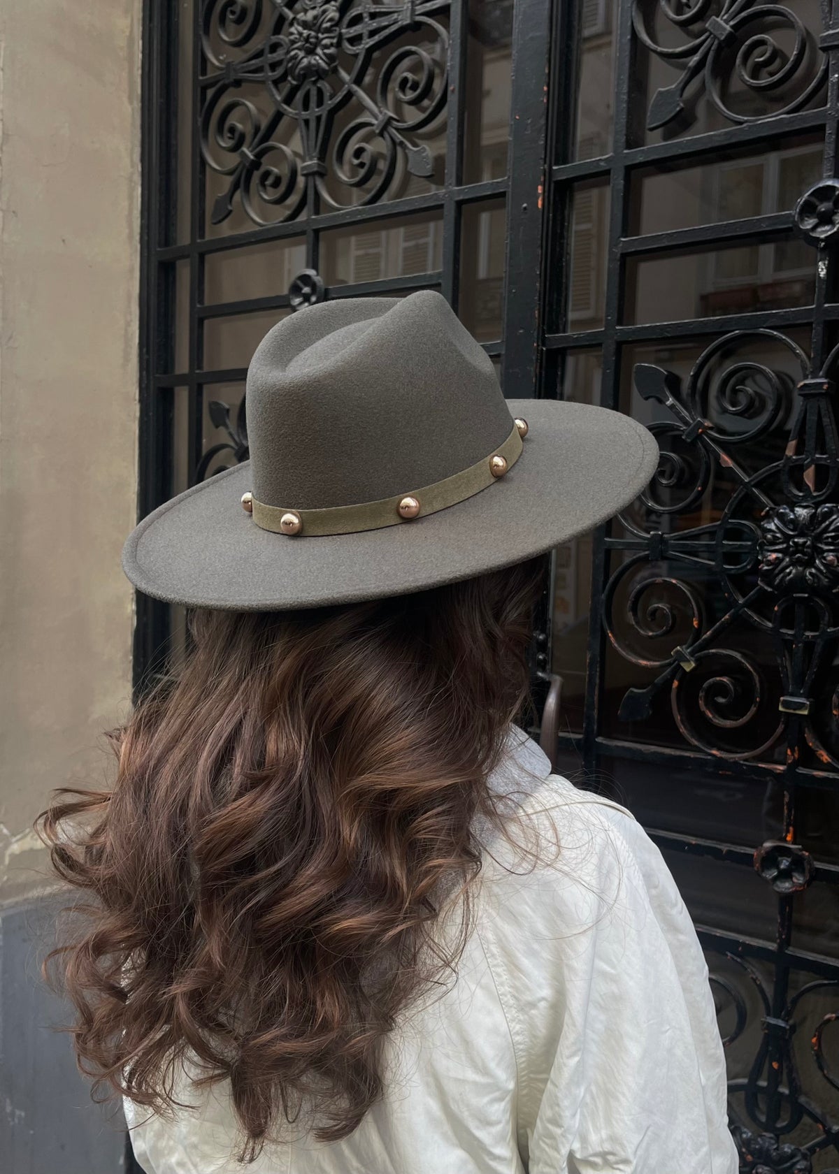 Hut &#39;Fedora&#39; Grau