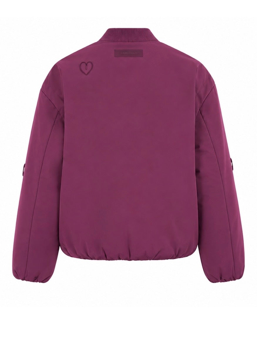 Bomberjacke mit Herzen
