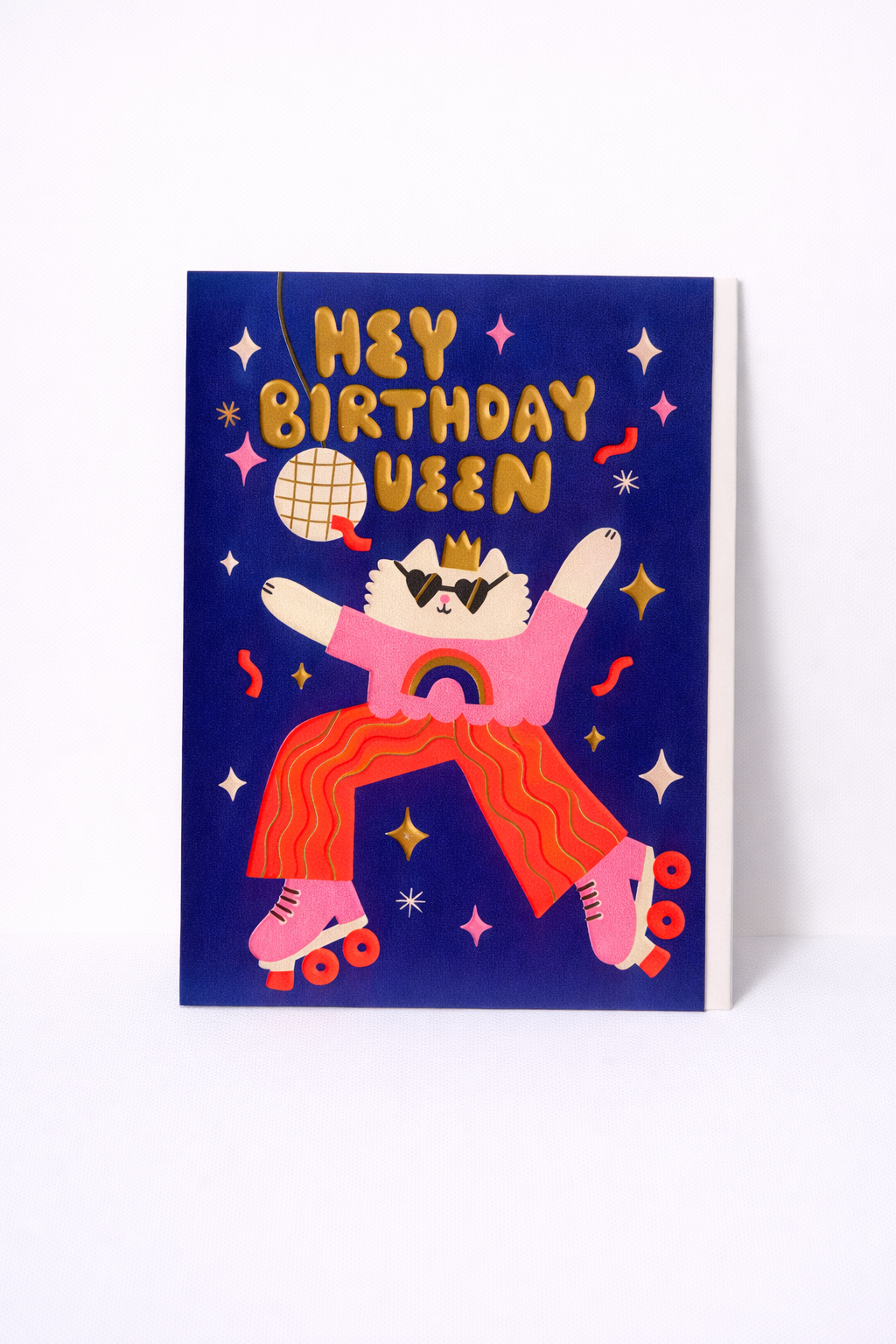 Karte 'Hey Birthday Queen'
