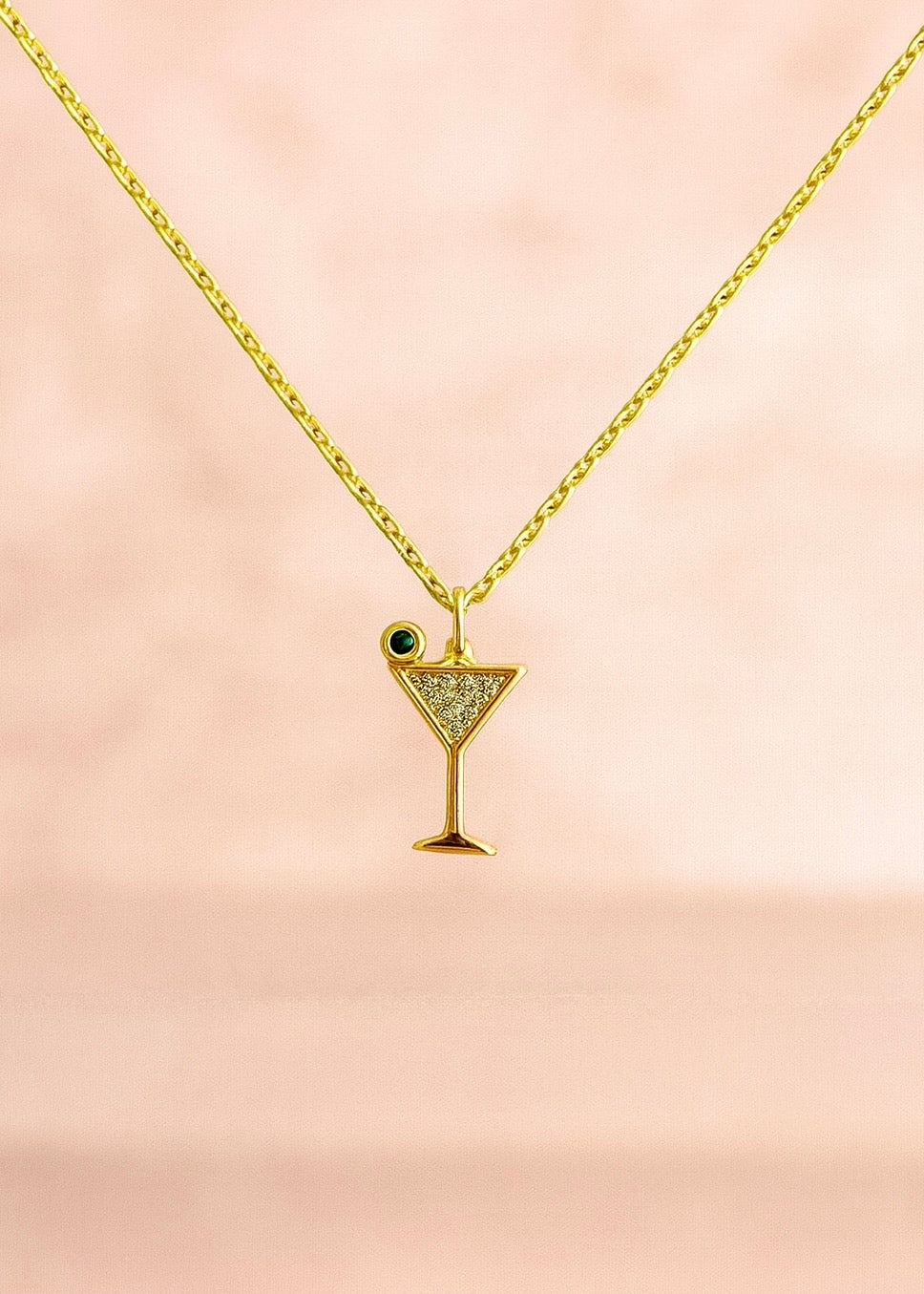 Kette &#39;Martiniglas&#39;
