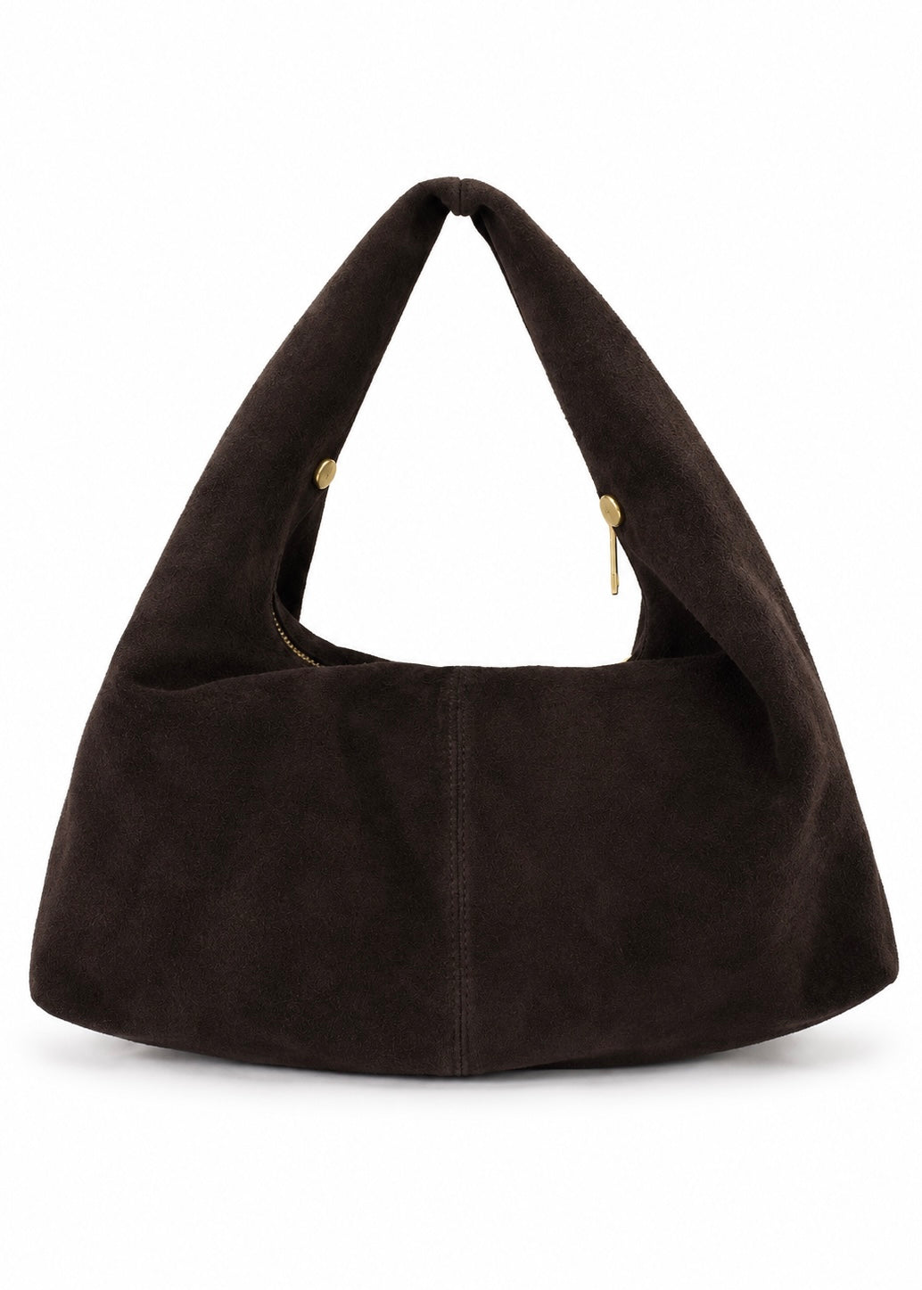 Tasche mit Nieten 'Braun'