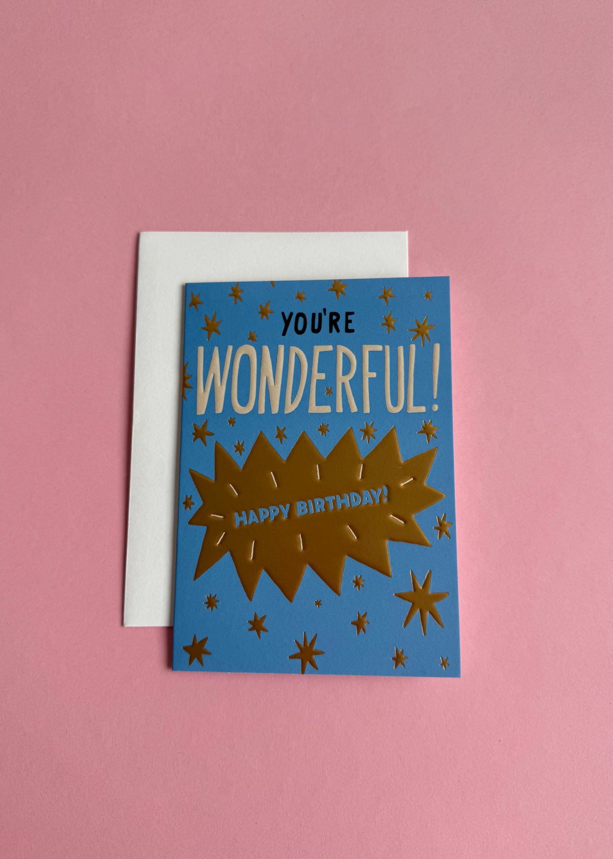 Karte &#39;You&#39;re Wonderful!&#39;
