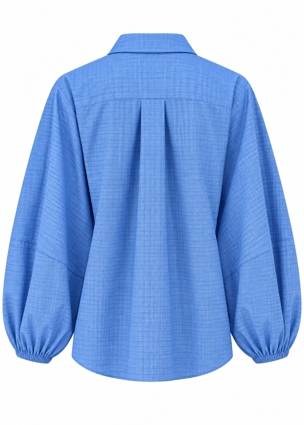 Hemdbluse 'Check-Blau'
