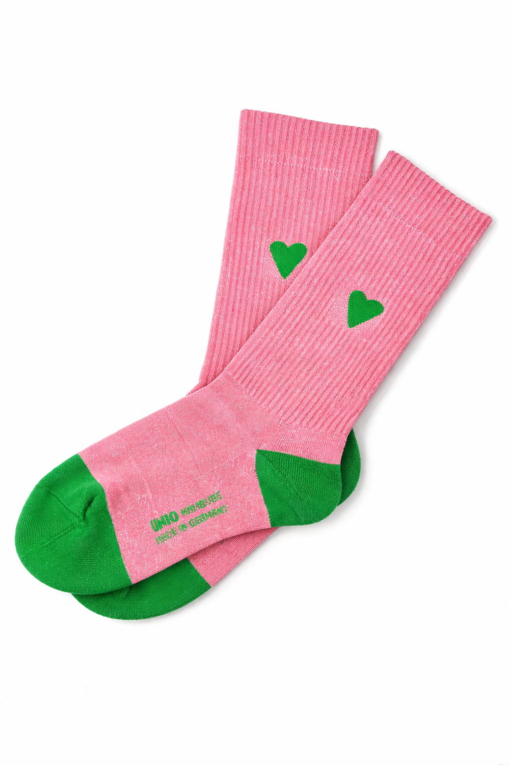 Socken 'Love' in Orange