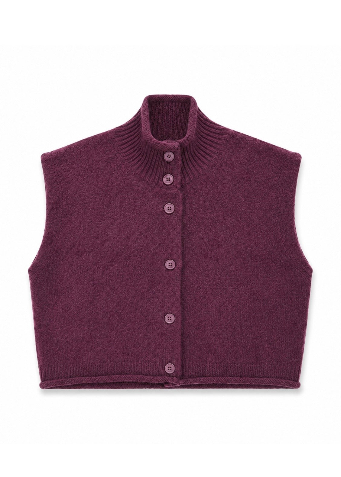 Strickweste 'Bordeaux'