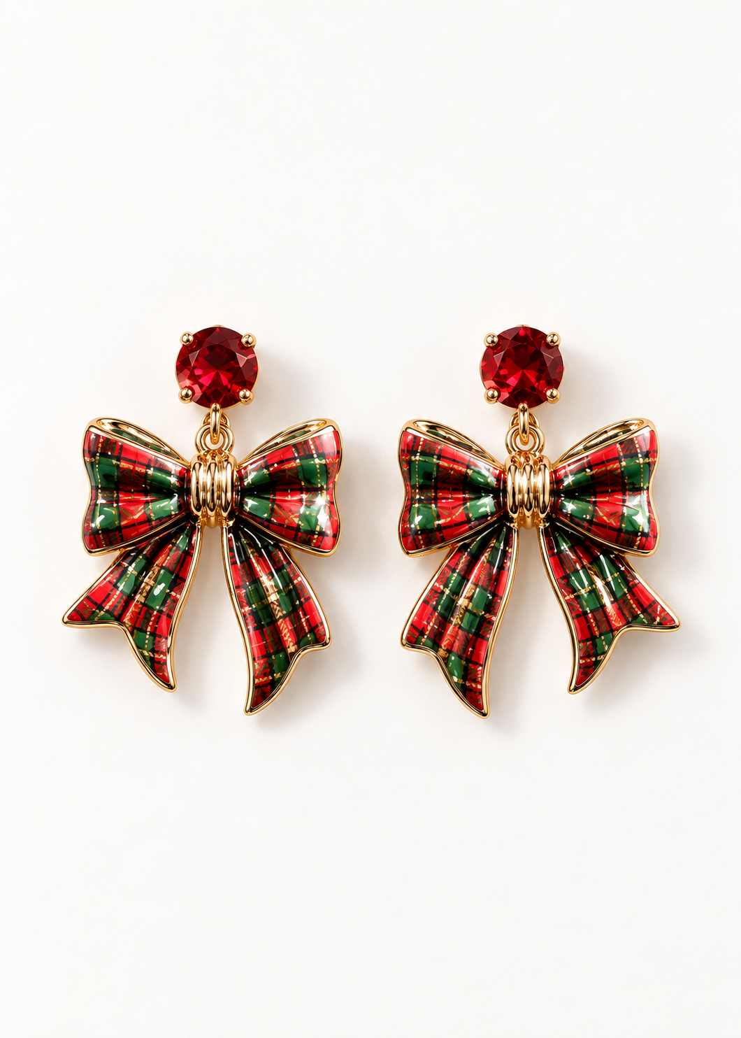 Ohrringe X-Mas 'Schleife'