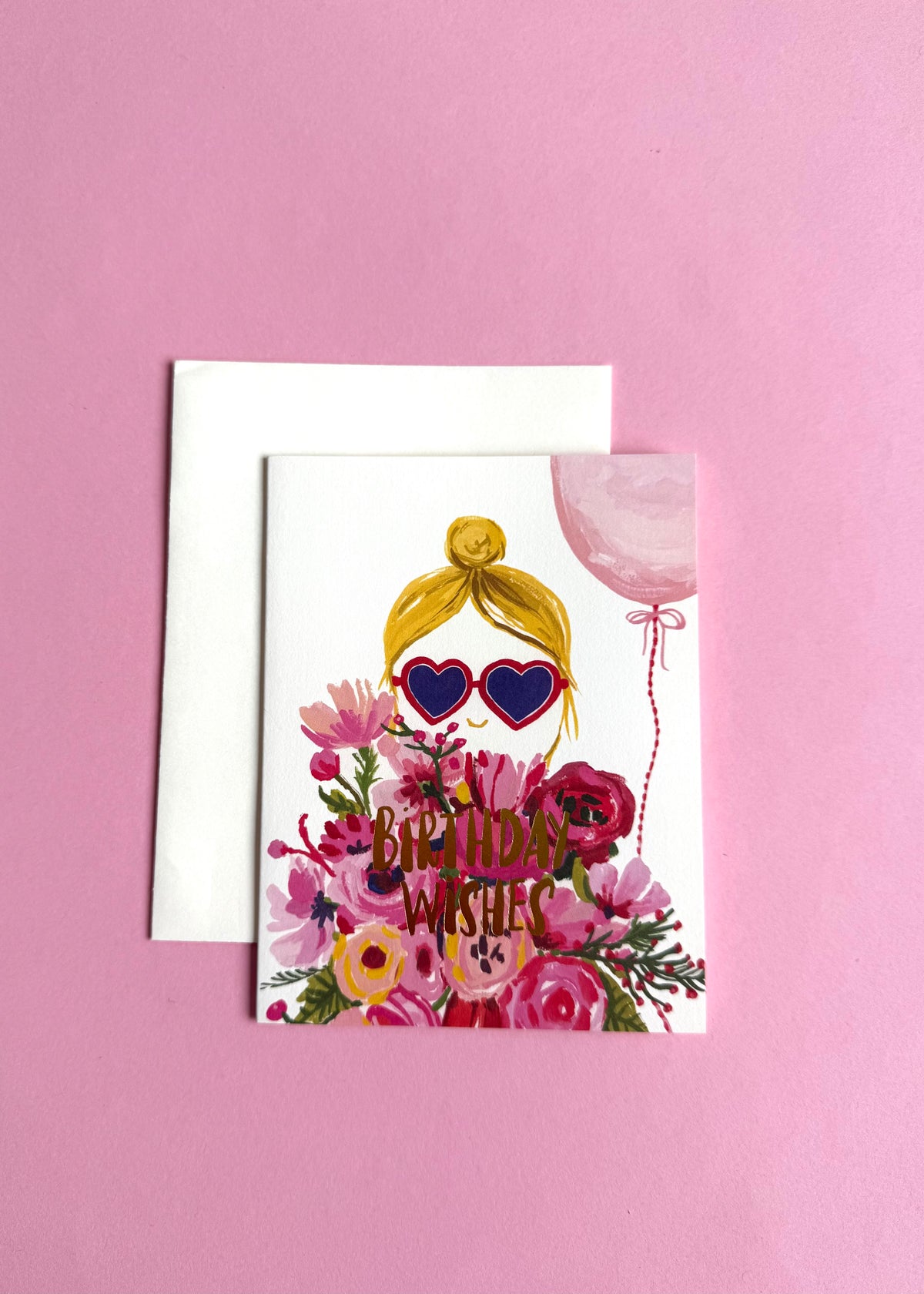 Karte &#39;Birthday Wishes&#39;