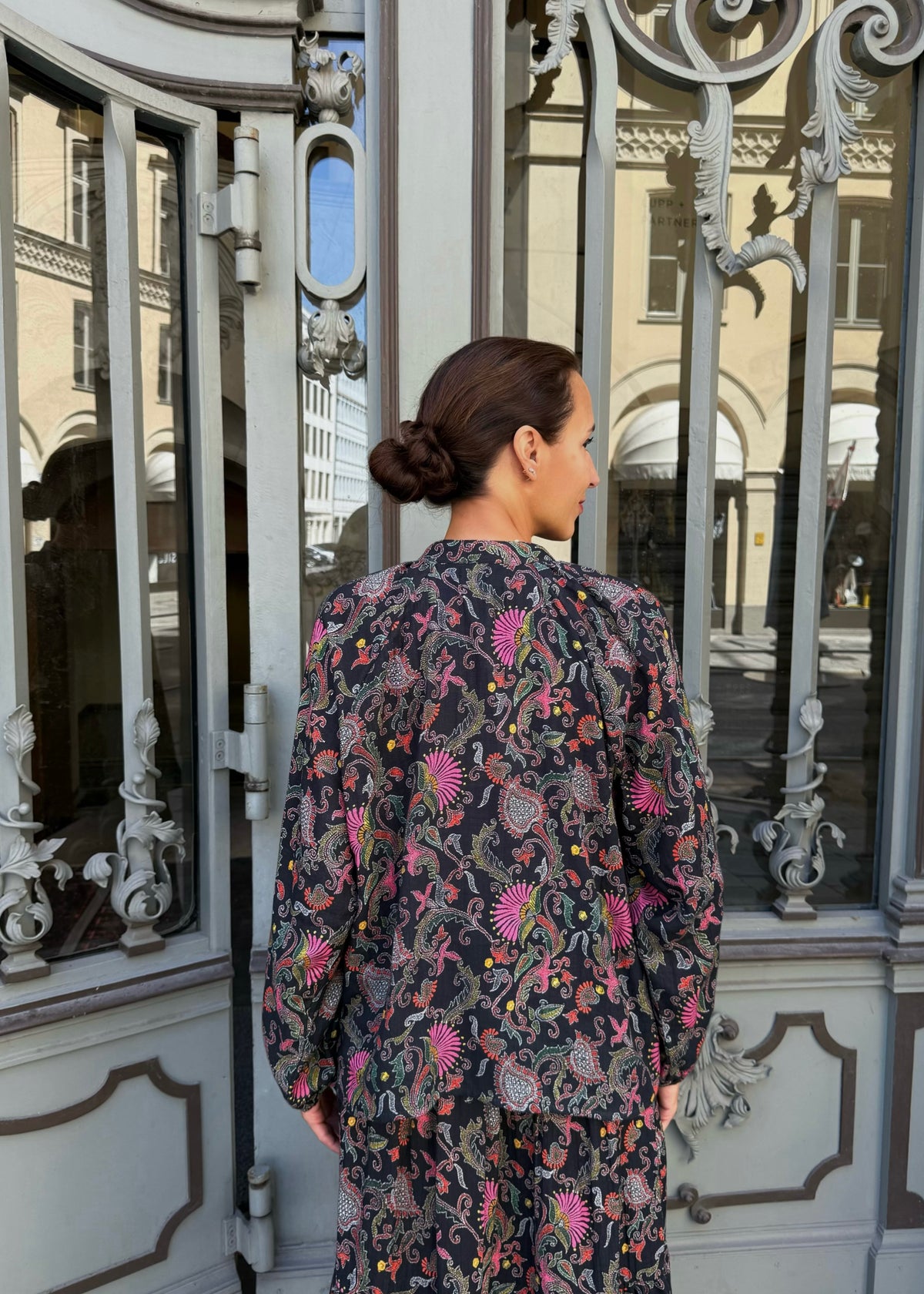 Bluse &#39;Paisley-Flower&#39;