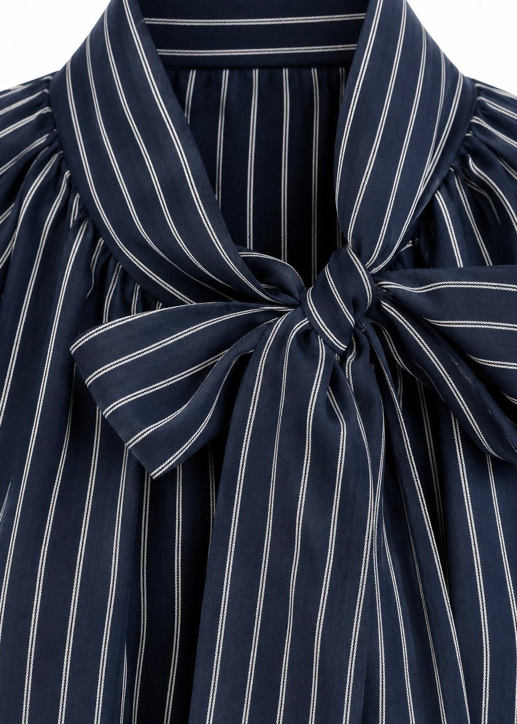 Schluppenbluse 'Navy'