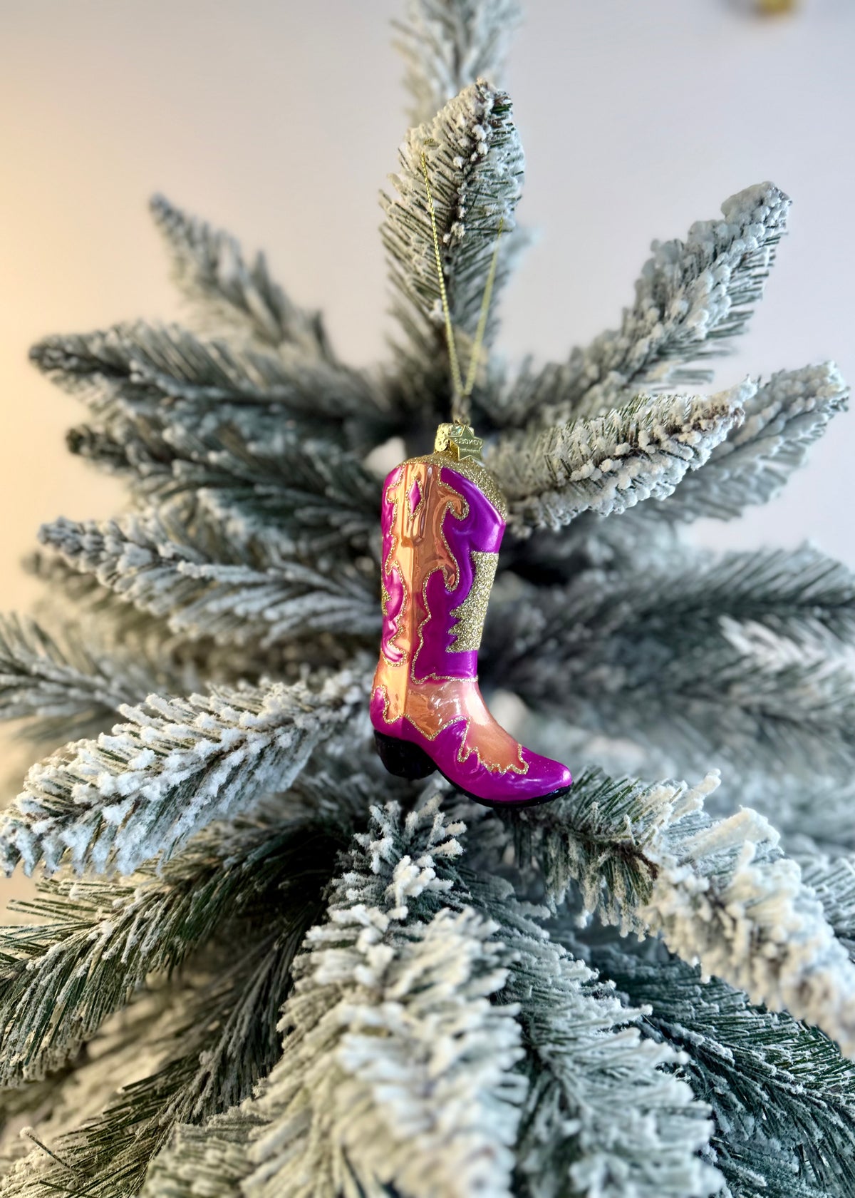 Christbaumanhänger 'Cowboy Stiefel'