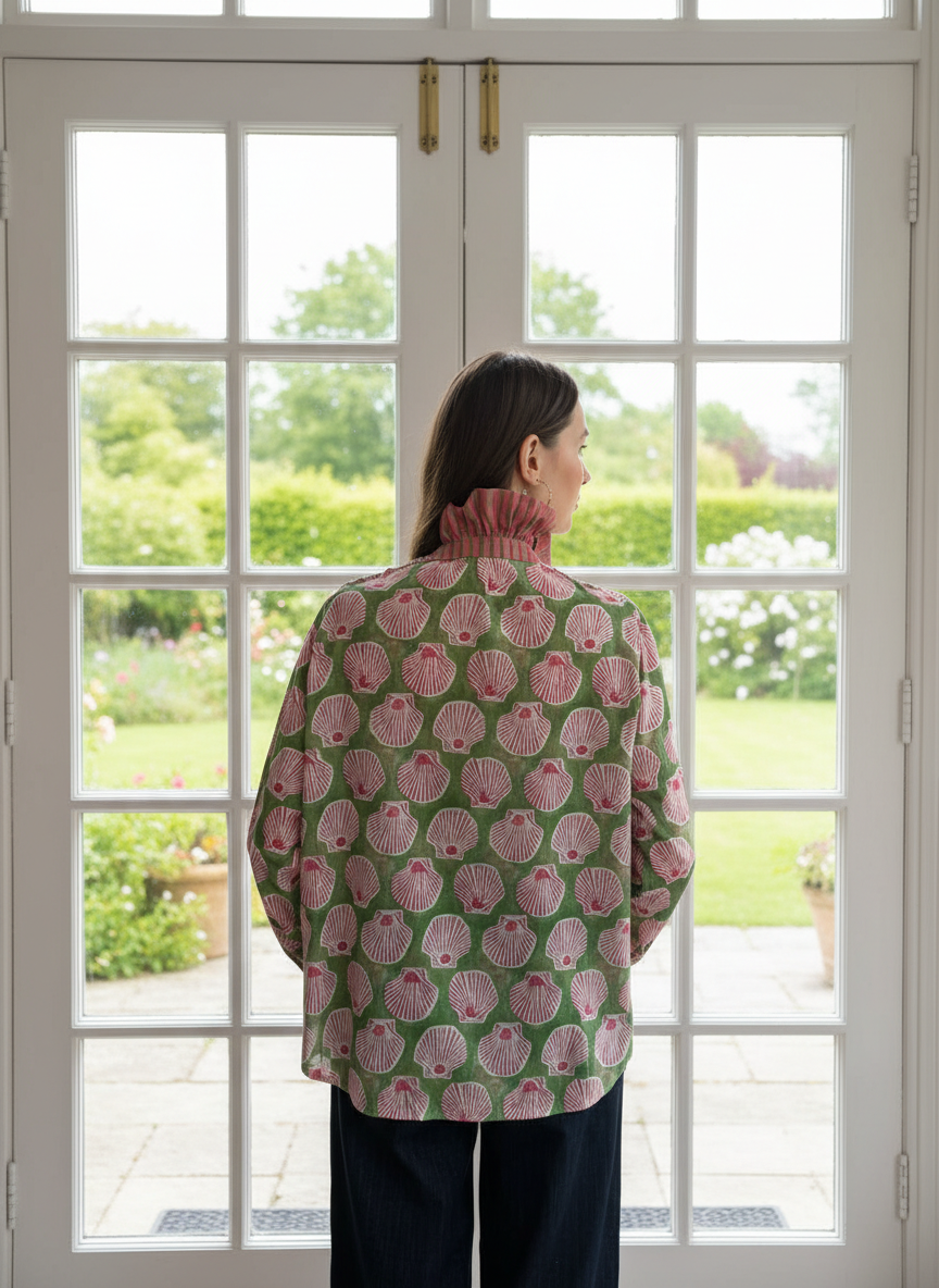 Boho-Bluse 'Muschel'