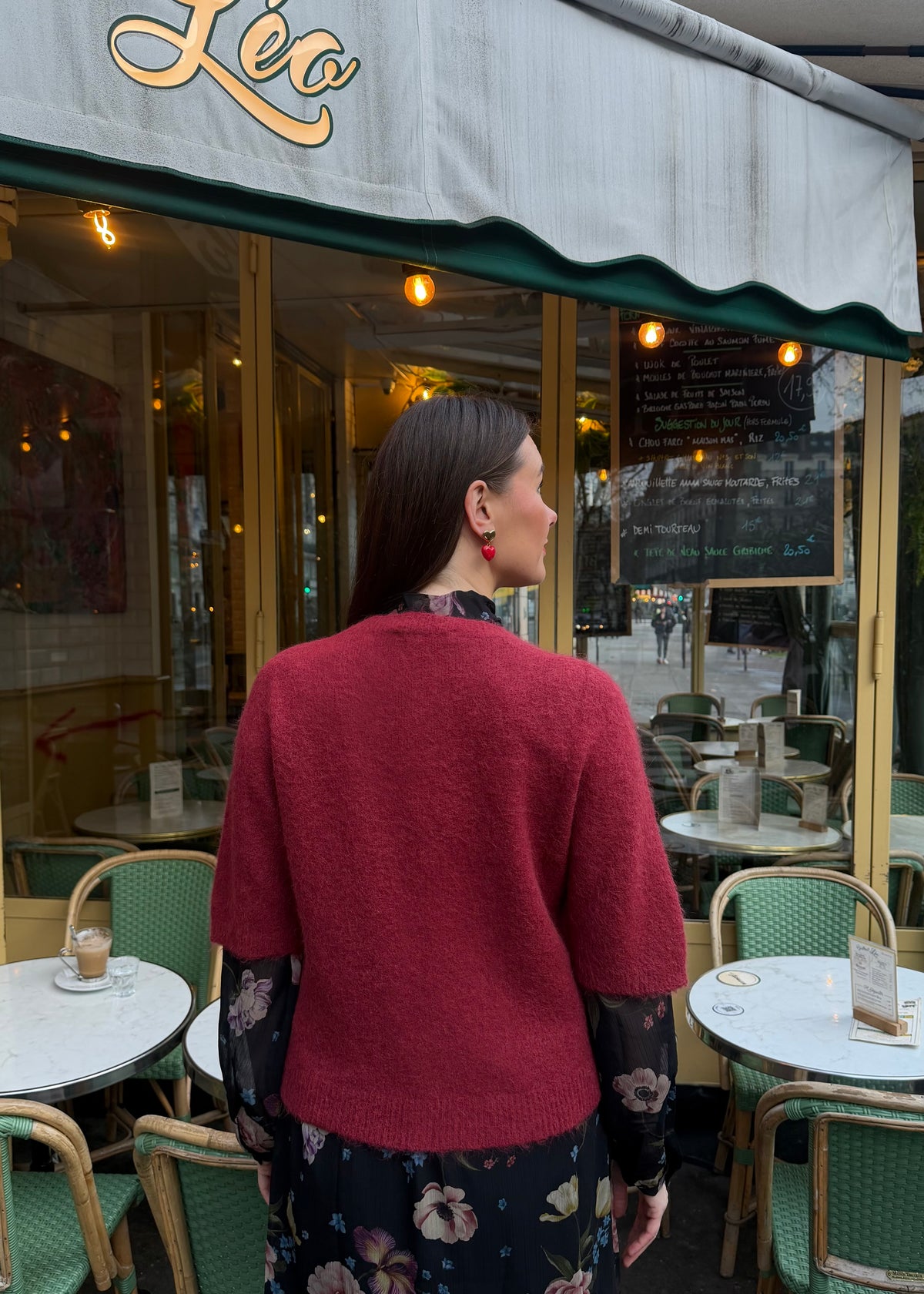 Strickpullover 'Bordeaux'