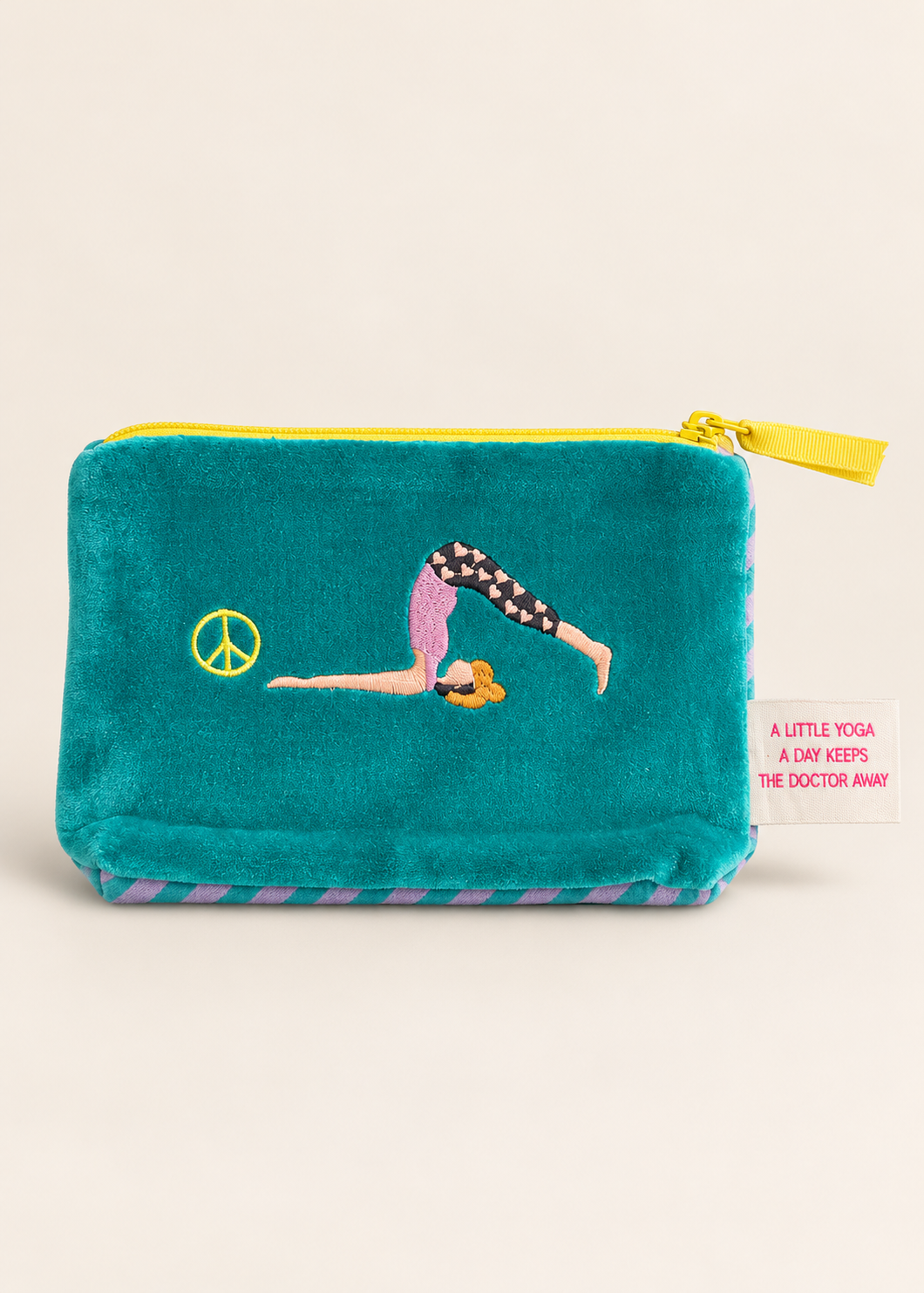 Kosmetik Täschchen 'Yoga' Petrol