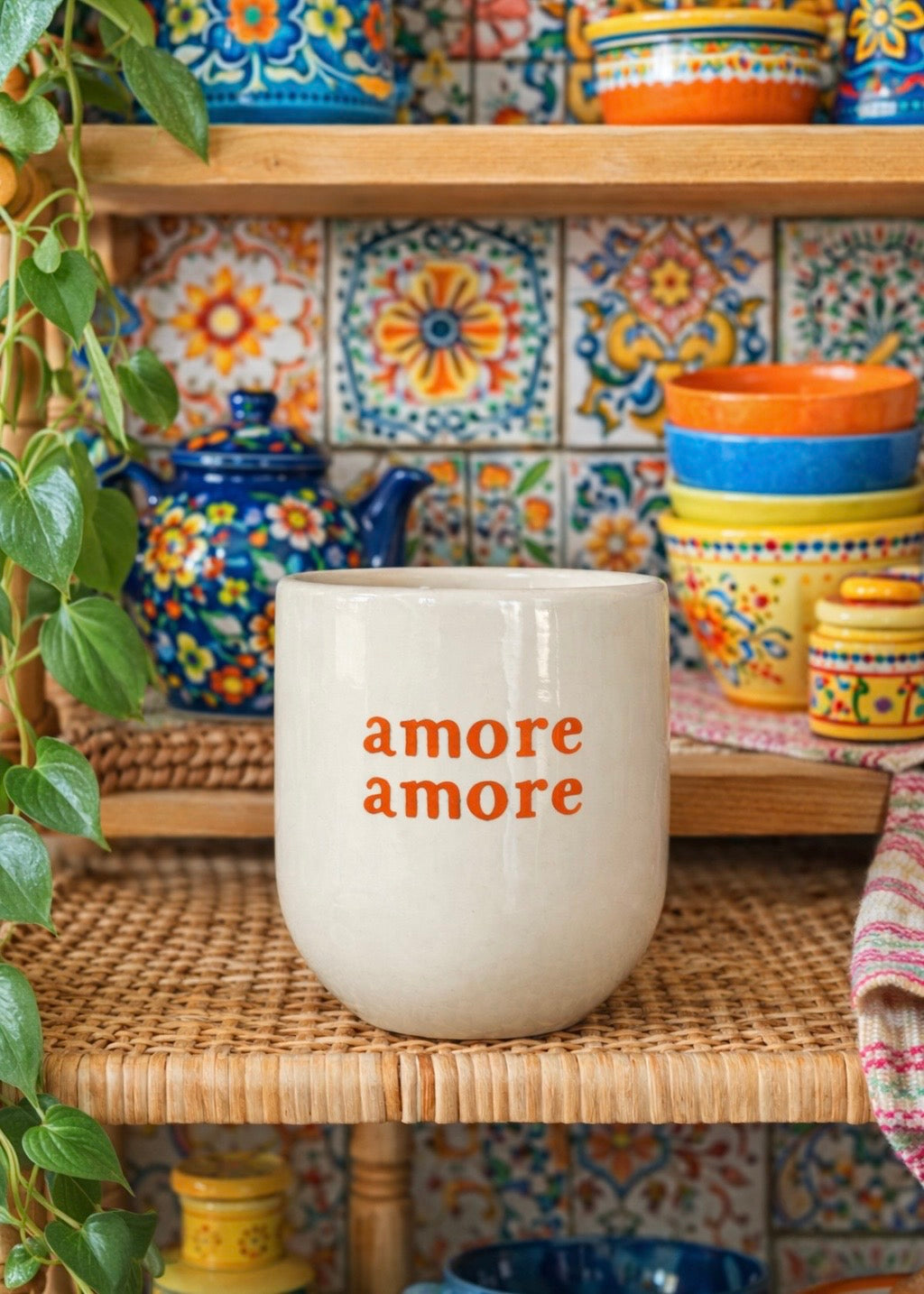 Keramikbecher 'Amore'