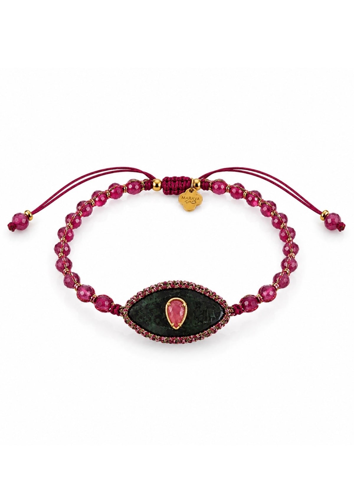 Armband Auge 'Bordeaux'