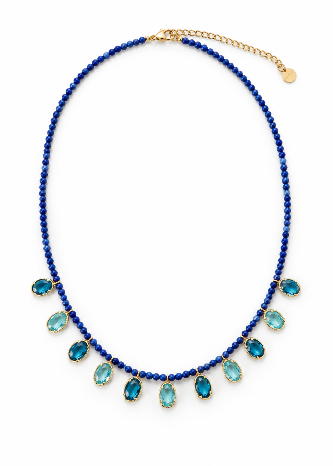 Kette mit Anhänger 'Azurite'