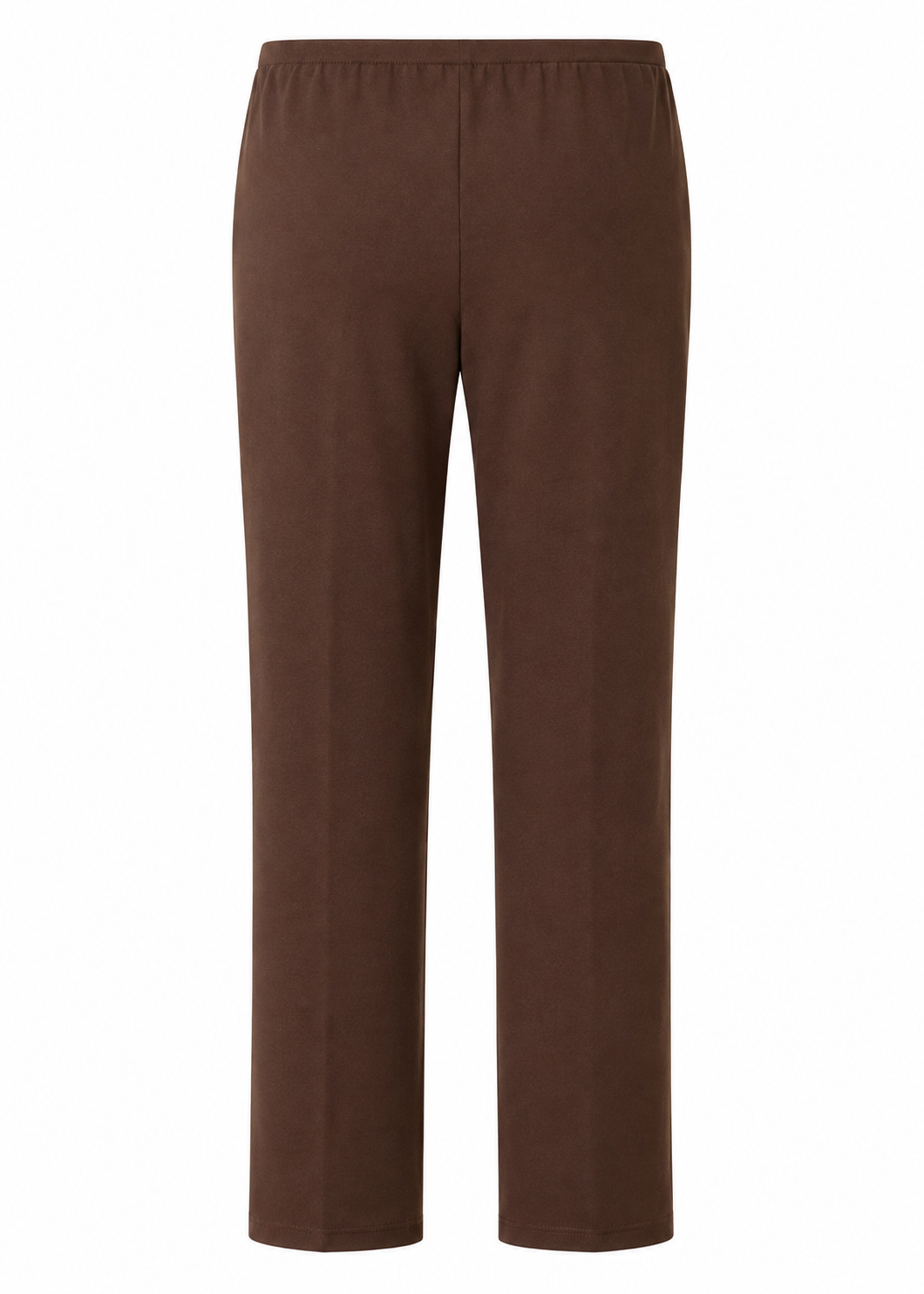 Hose mit Bundfalte 'Braun'