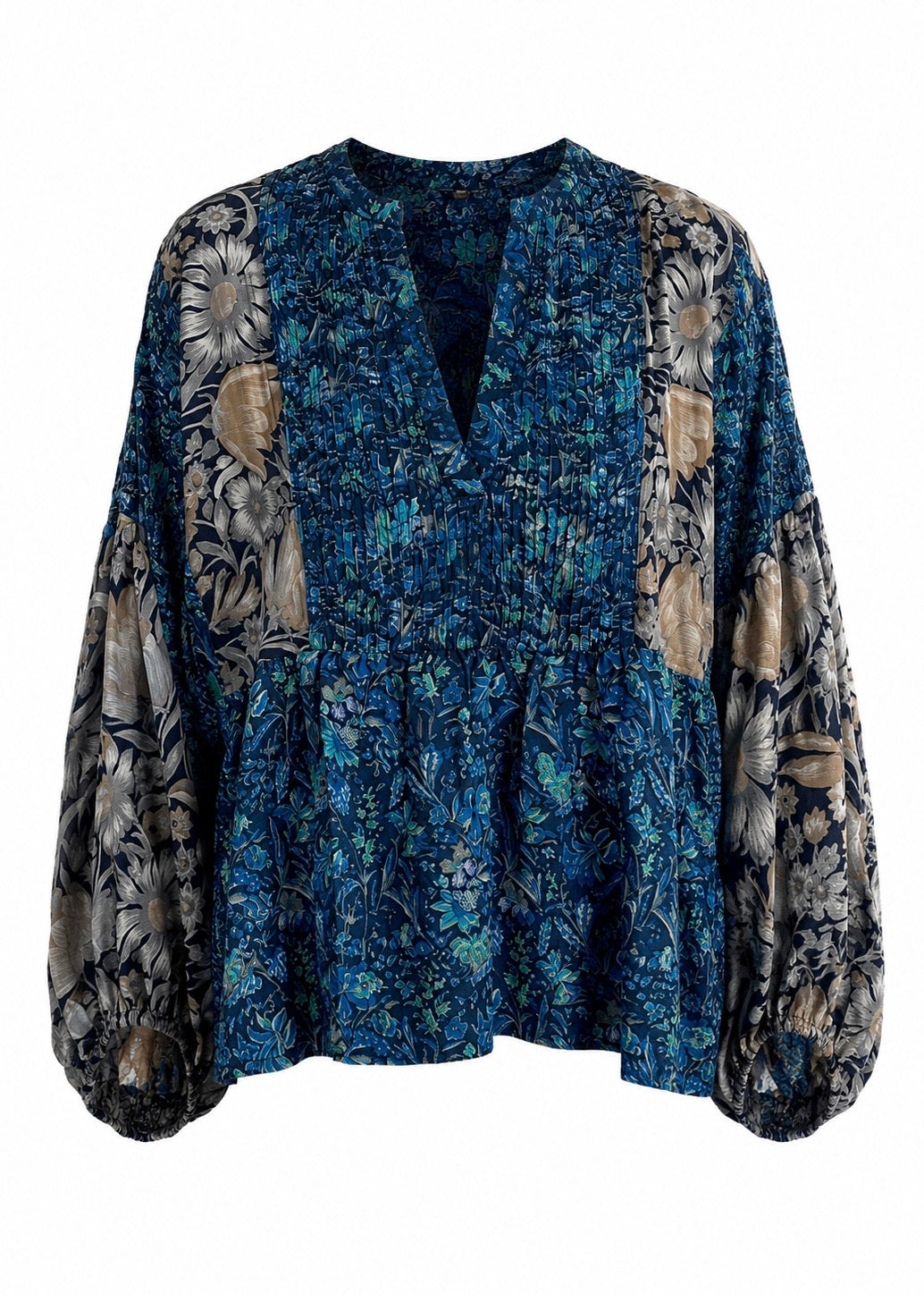 Seidenbluse 'Bibi Balloon' No. 477