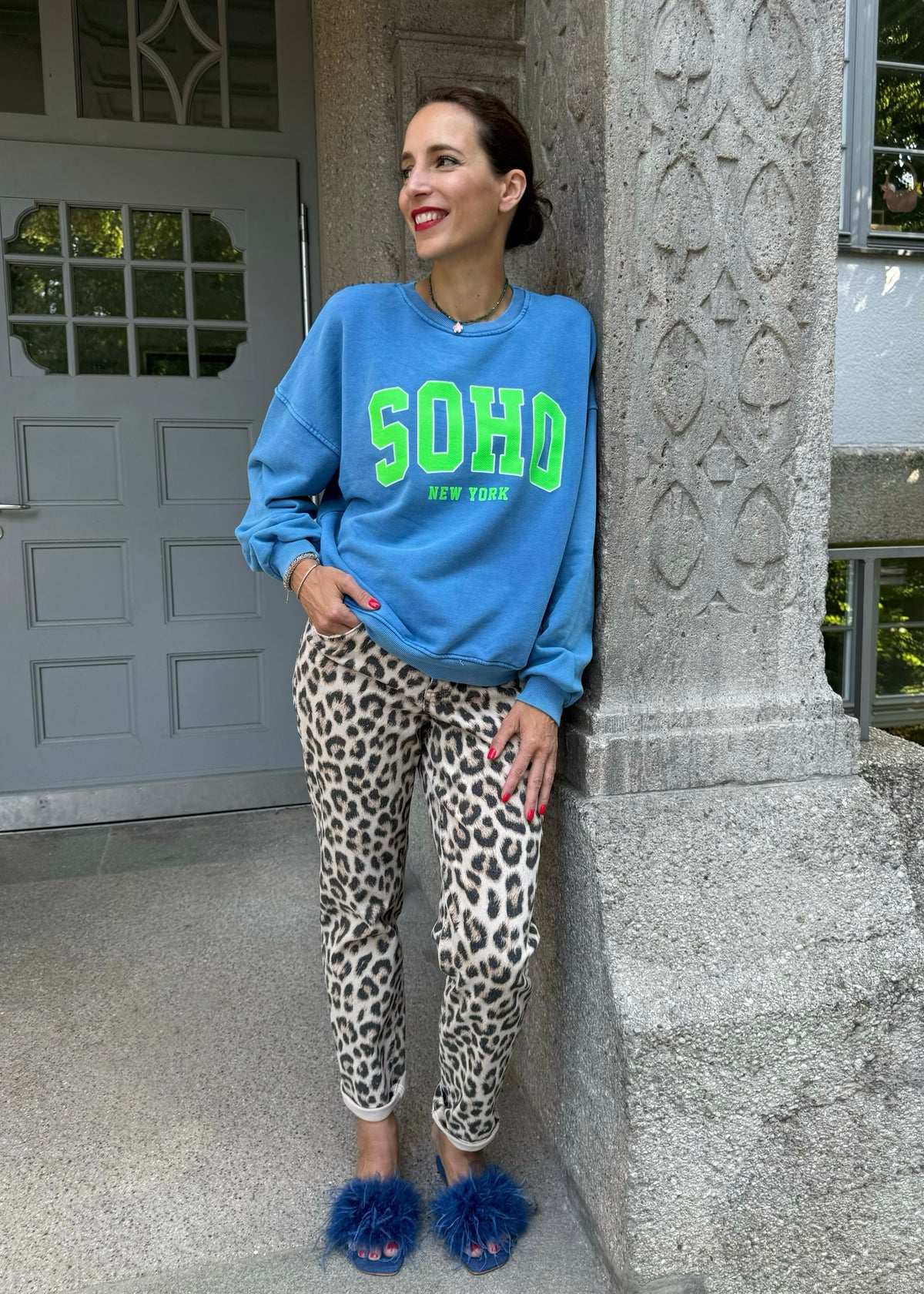 Sweatshirt &#39;Soho&#39; Blau