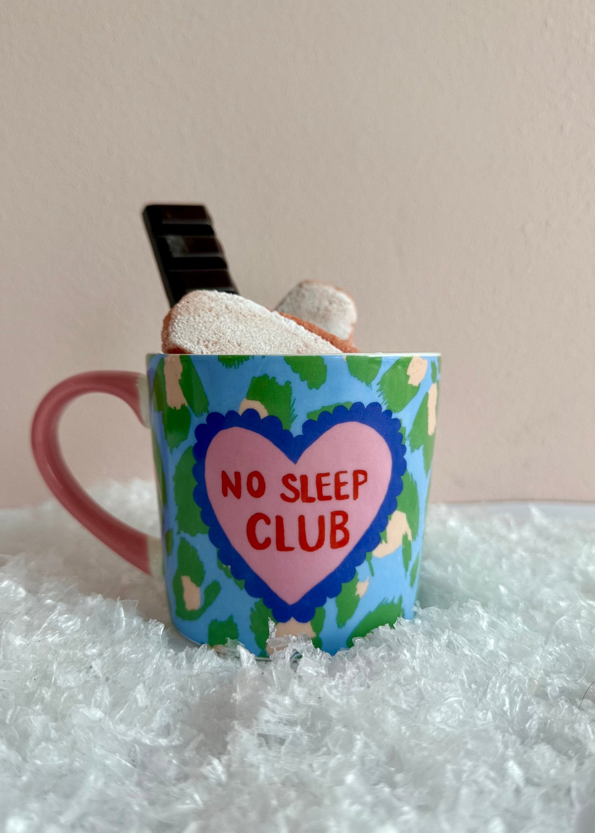 Tasse 'No Sleep Club'