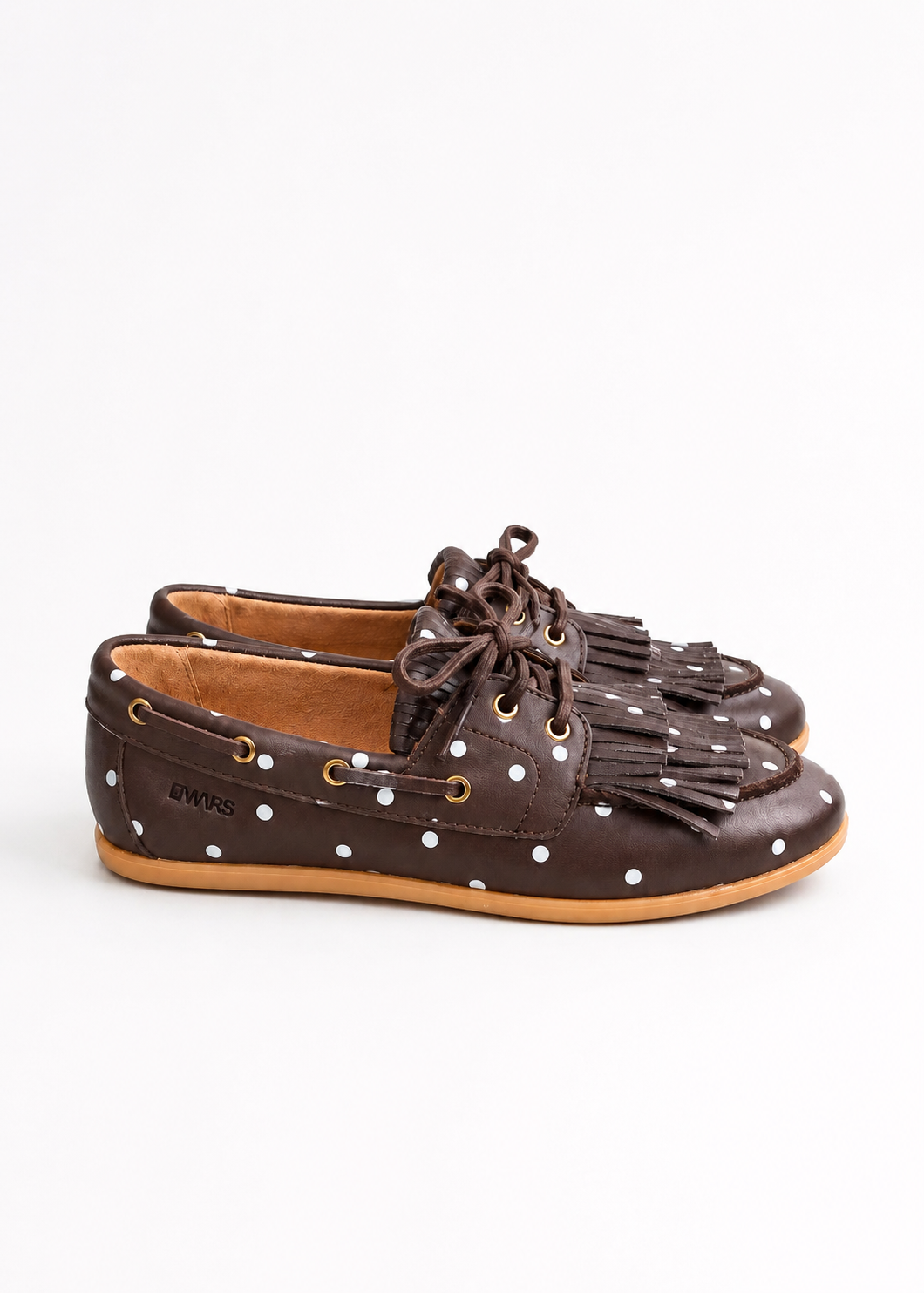 Loafer mit Fransen 'Polka-Dots'