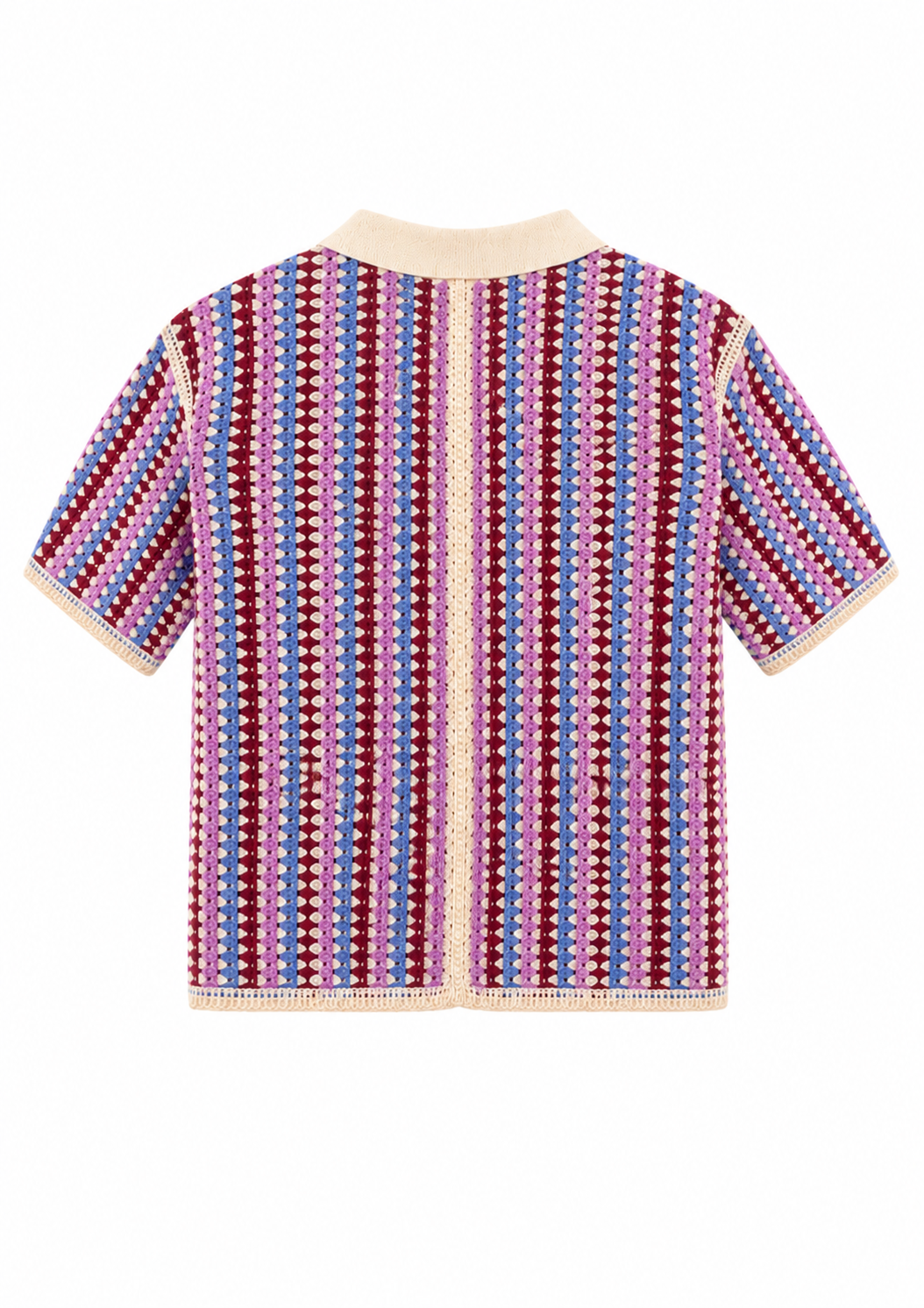 Poloshirt aus Jaquardstrick