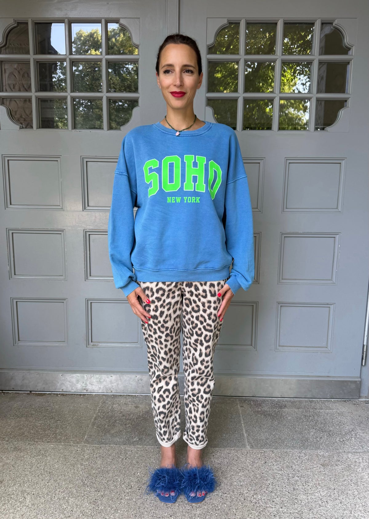 Sweatshirt &#39;Soho&#39; Blau