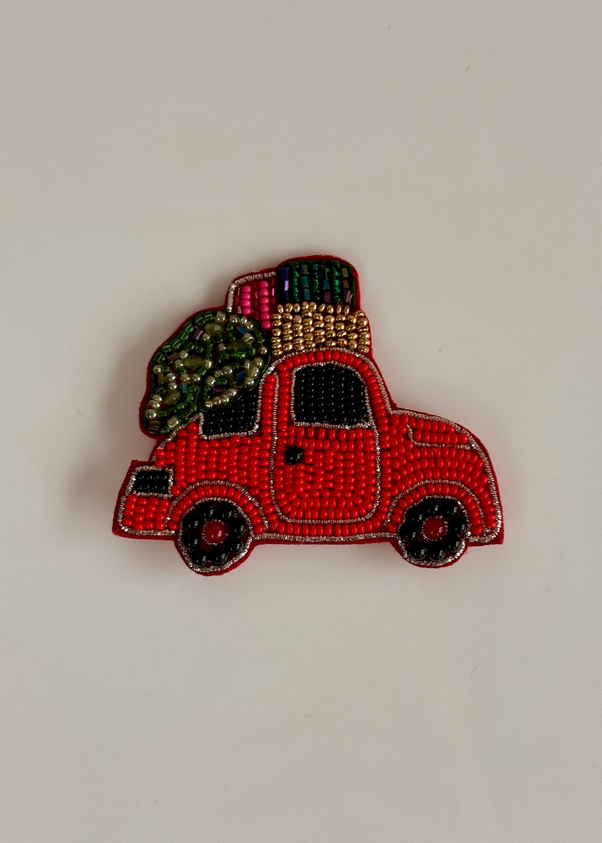 Brosche 'X-Mas Auto'