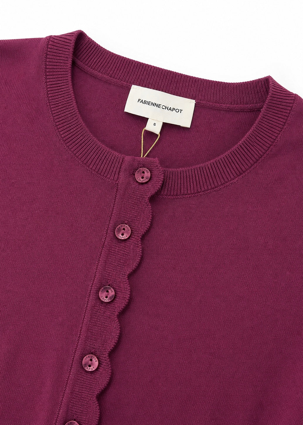 Strickjacke 'Welle'