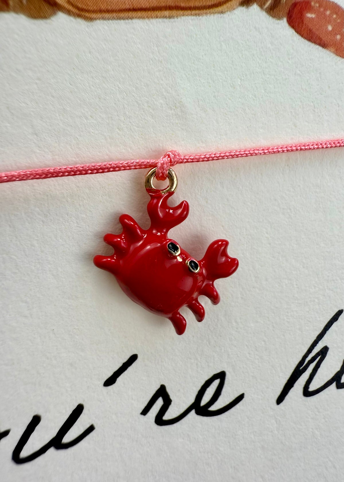 Armband-Karte &#39;Krebs&#39;