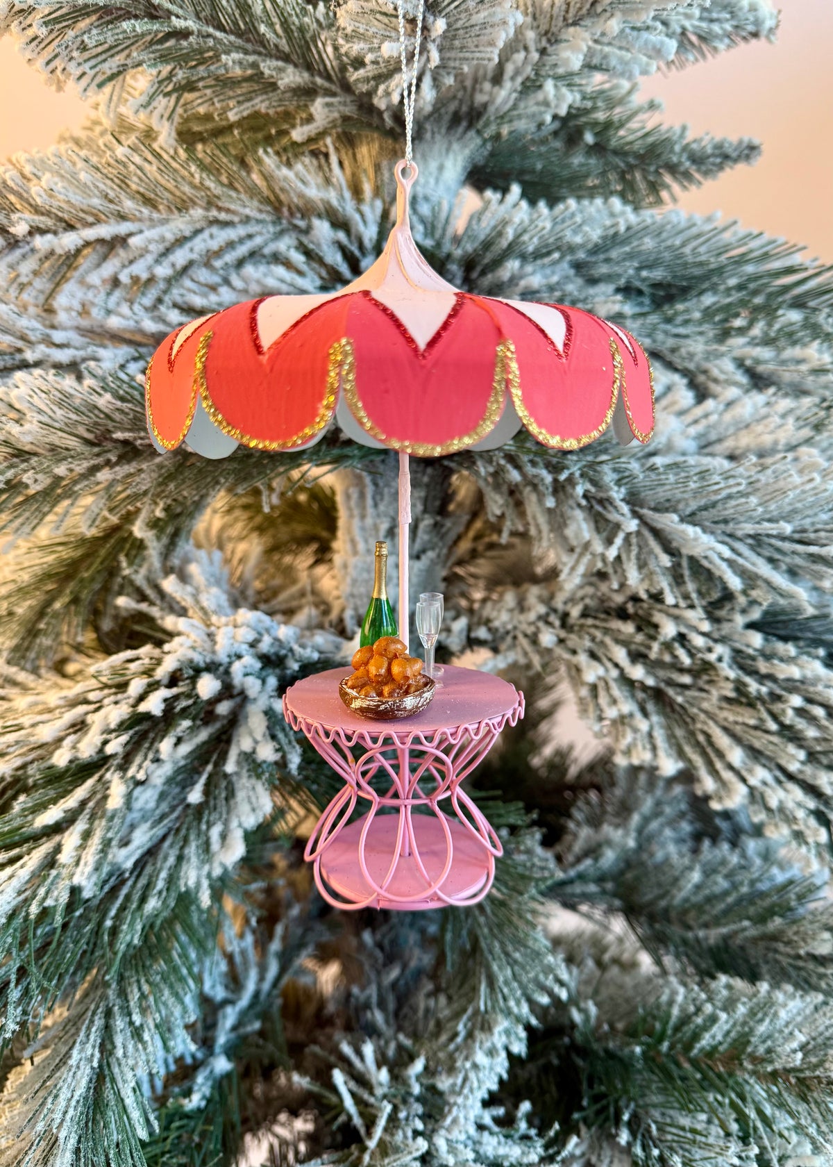 Christbaumanhänger 'Pariser Winterzauber'