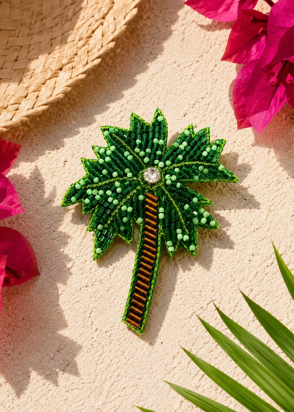 Brosche 'Palme'