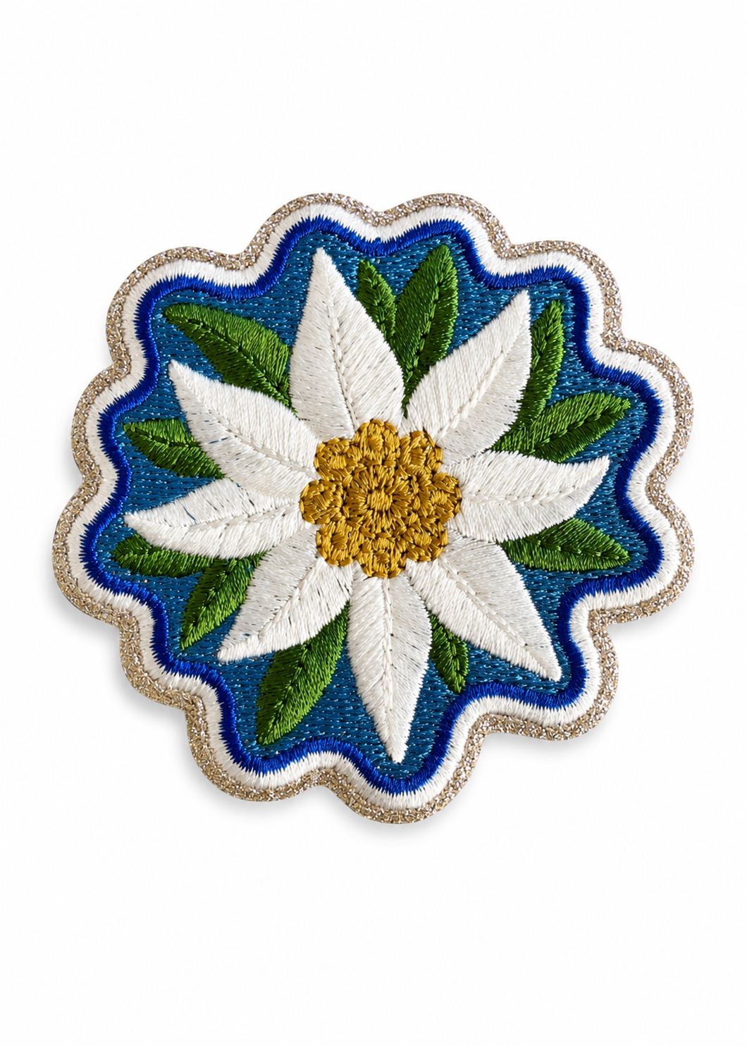 Klebe-Patch Wiesn 'Edelweiß'