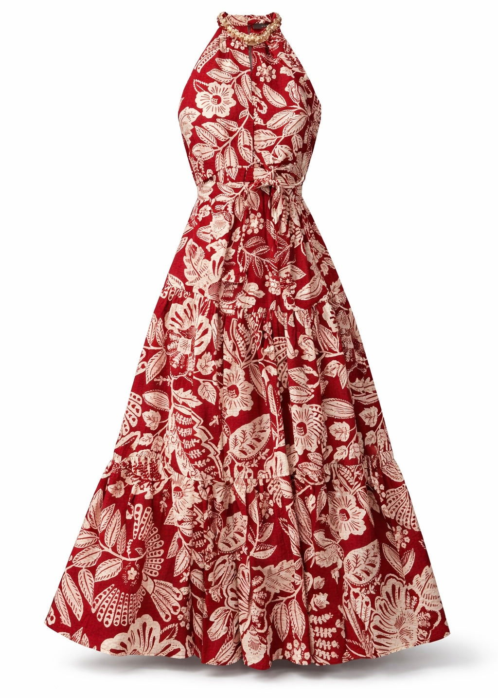 Maxi-Stufenkleid 'Ethno'