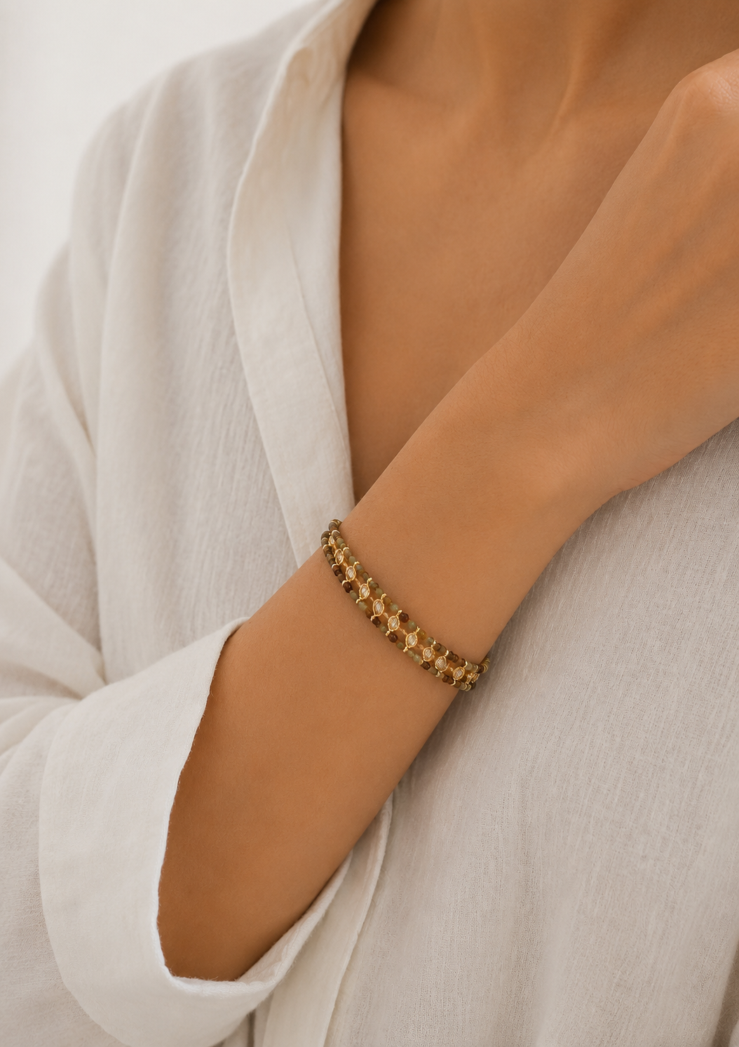 Armband 'Aventurin'