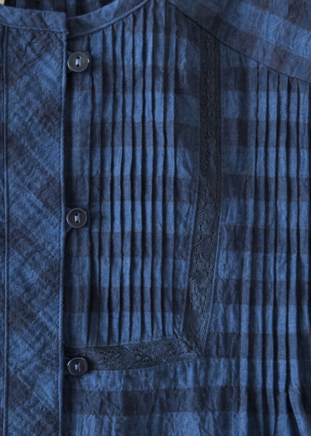 Bluse mit Plissee