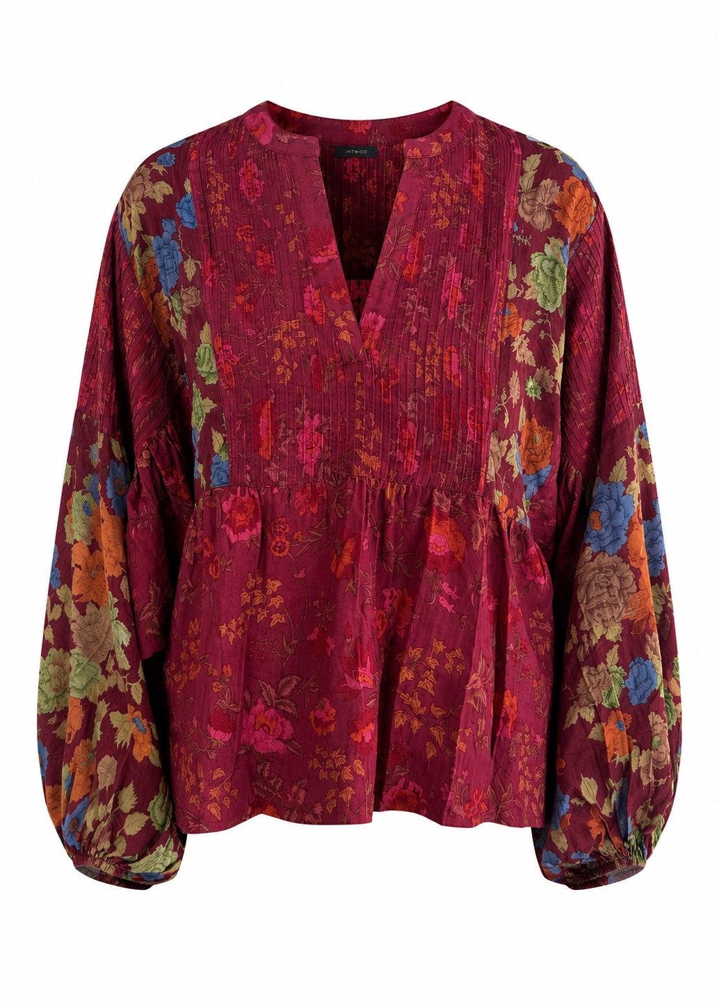 Seidenbluse 'Bibi Balloon' No. 481