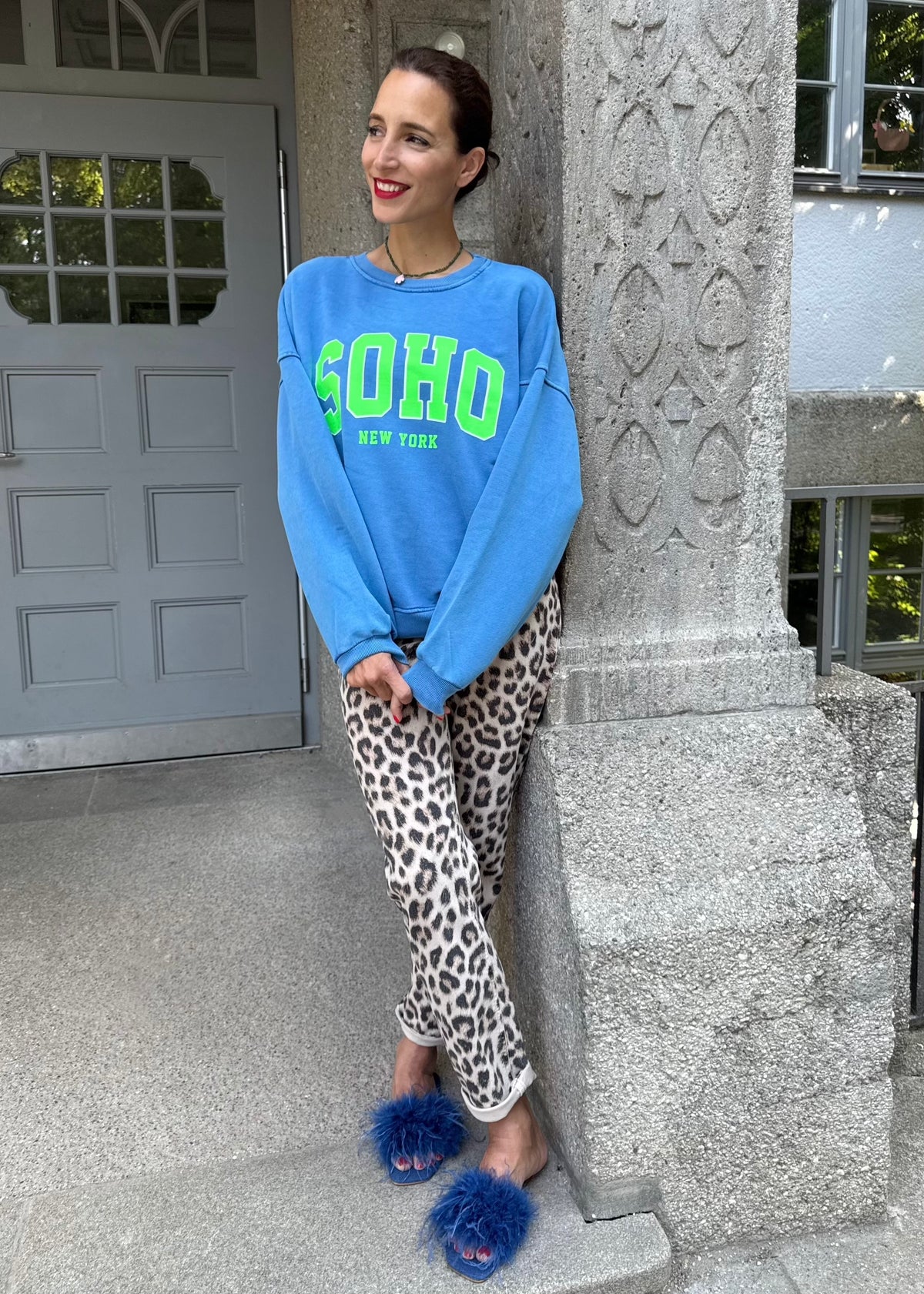 Sweatshirt &#39;Soho&#39; Blau