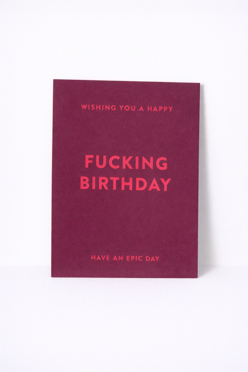 Karte 'Fucking Birthday'