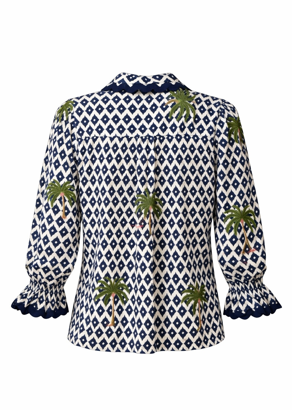 Bluse 'Palme'