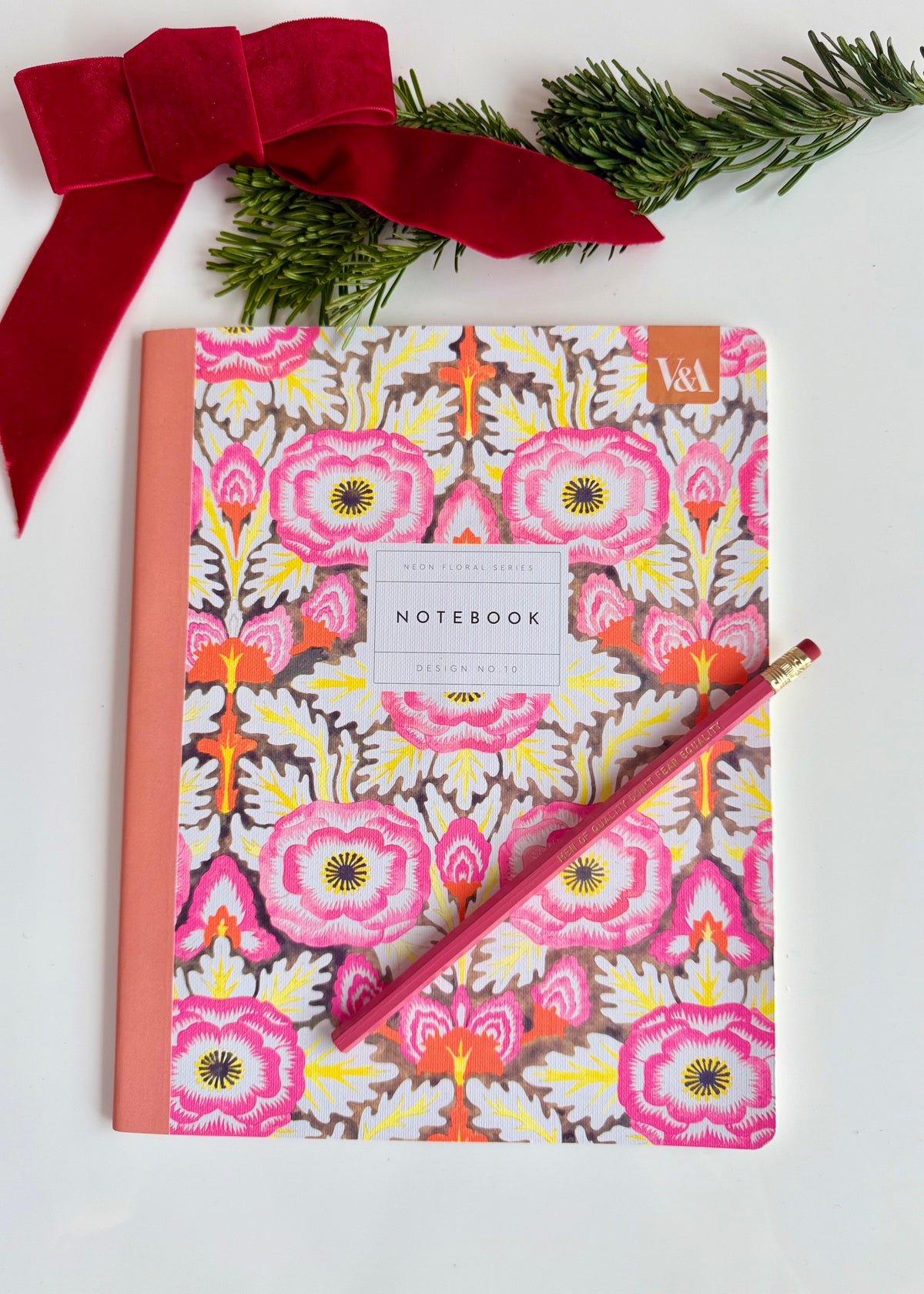 Großes Notizheft Blumen