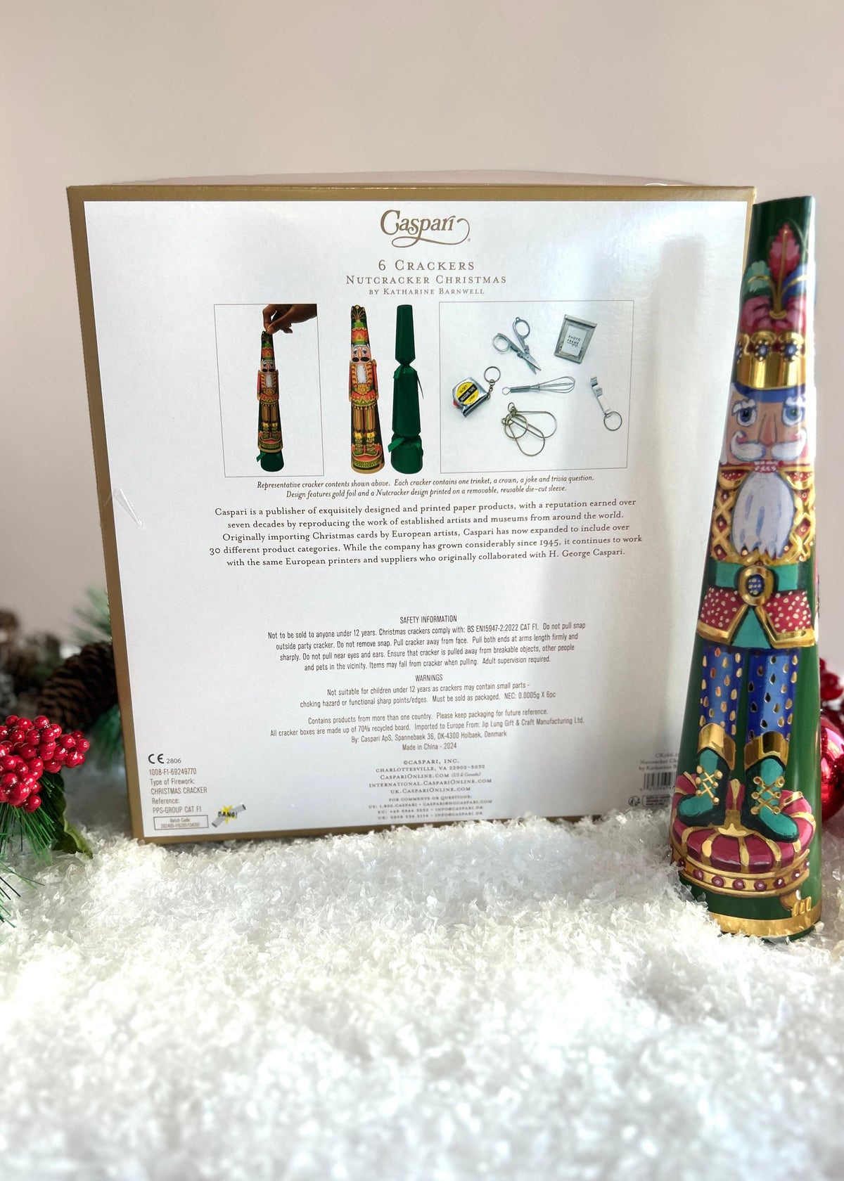 Party Cracker 'Nussknacker Kegelform' XL