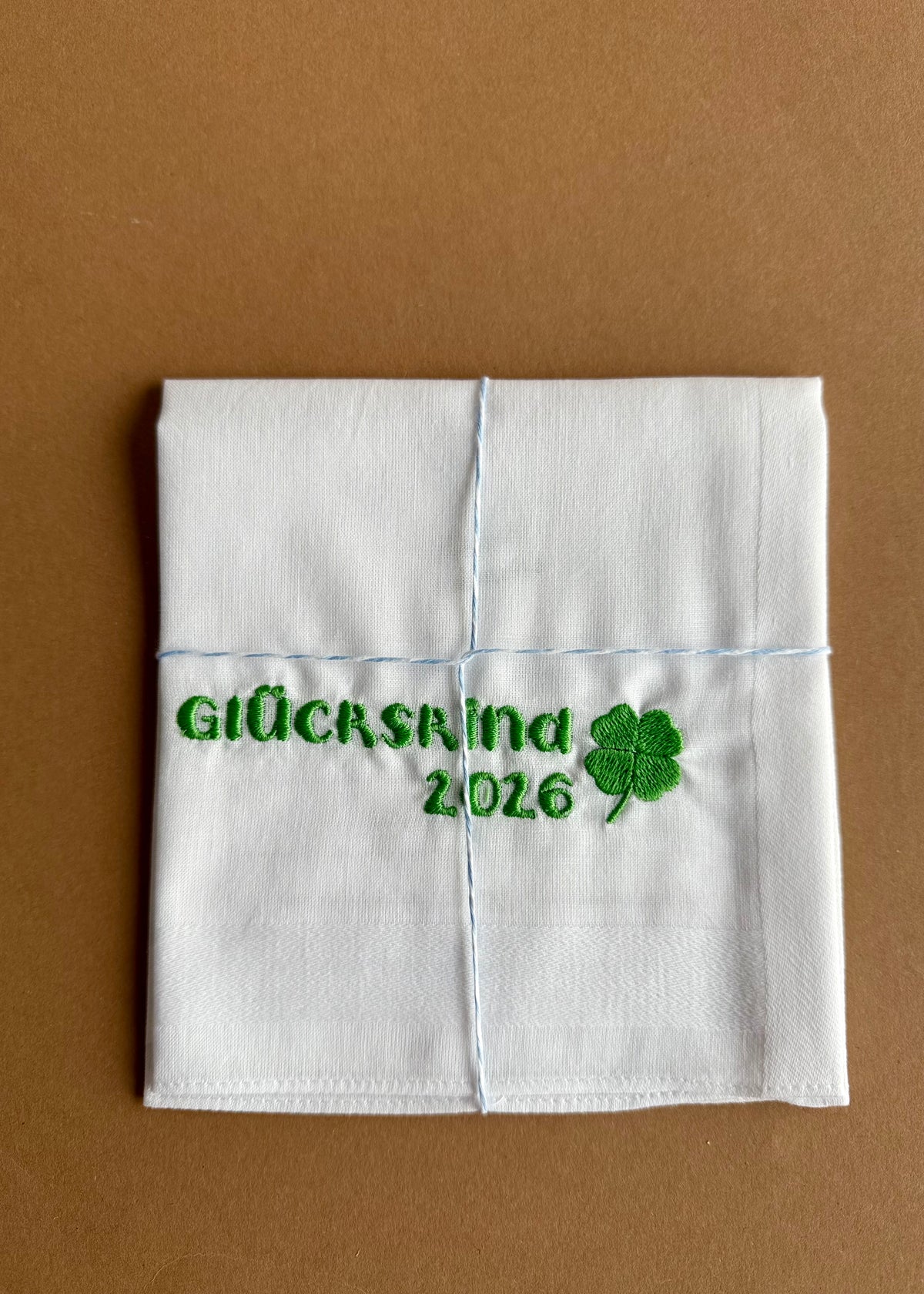 Taschentuch 'Glückskind 2026'