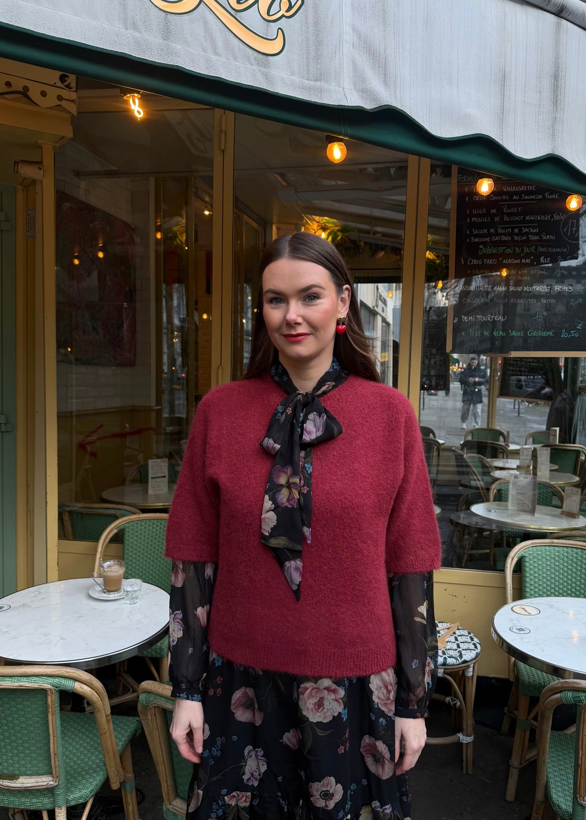 Strickpullover 'Bordeaux'