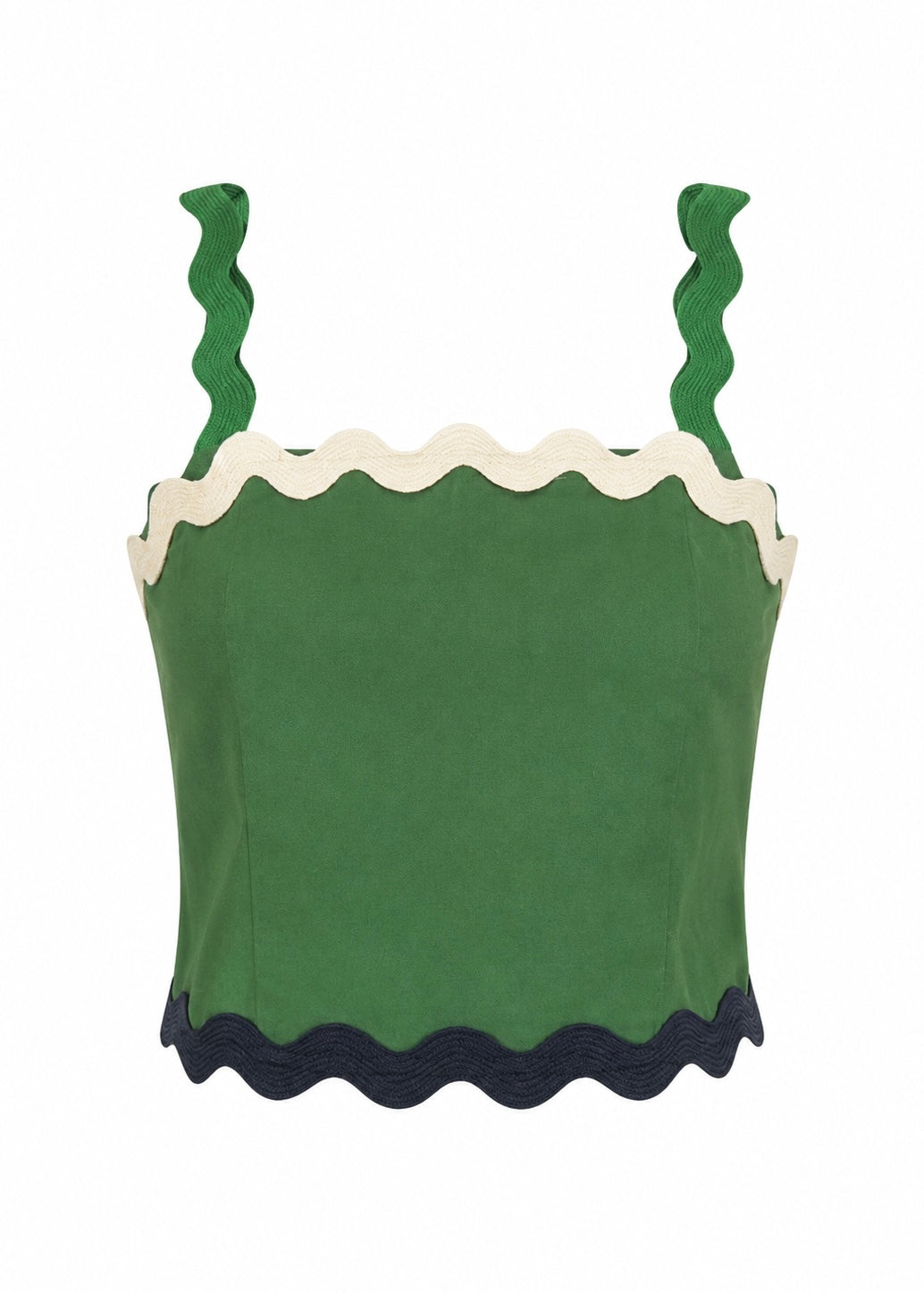 Crop-Top 'Grün'