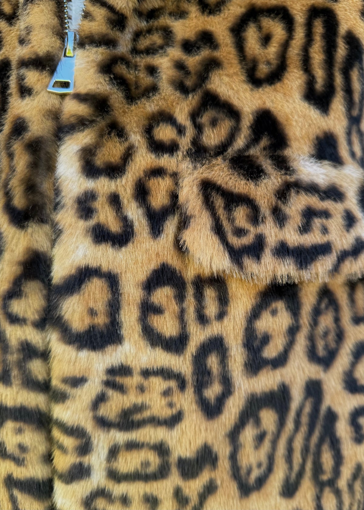 Weste aus Fake-Fur &#39;Leo&#39;