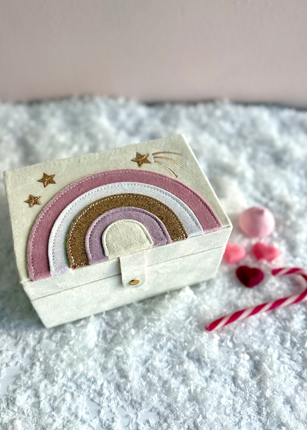 Schmuckkästchen 'Rainbow & Stars '