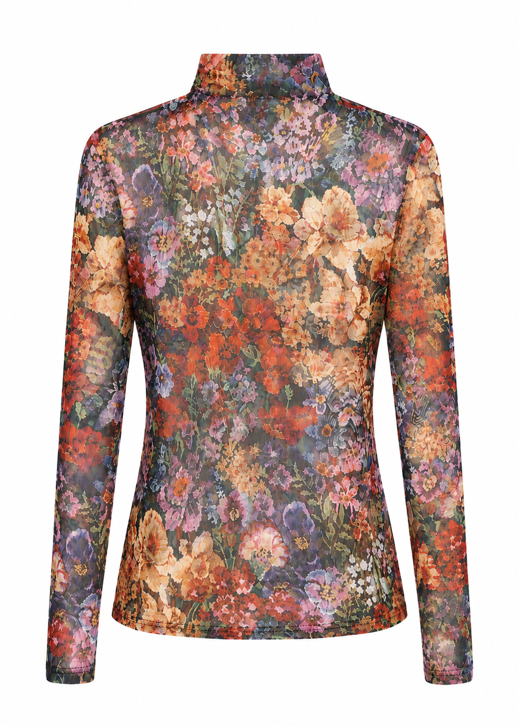 Langarmshirt 'Blumen'