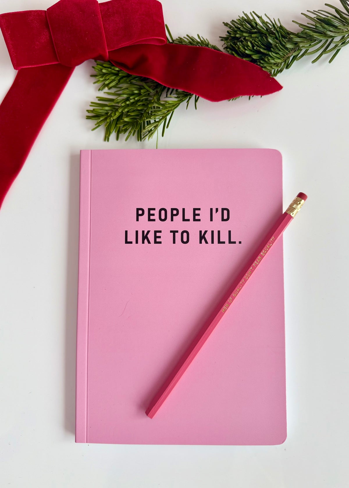 Notizbuch 'People I'd Like To Kill'